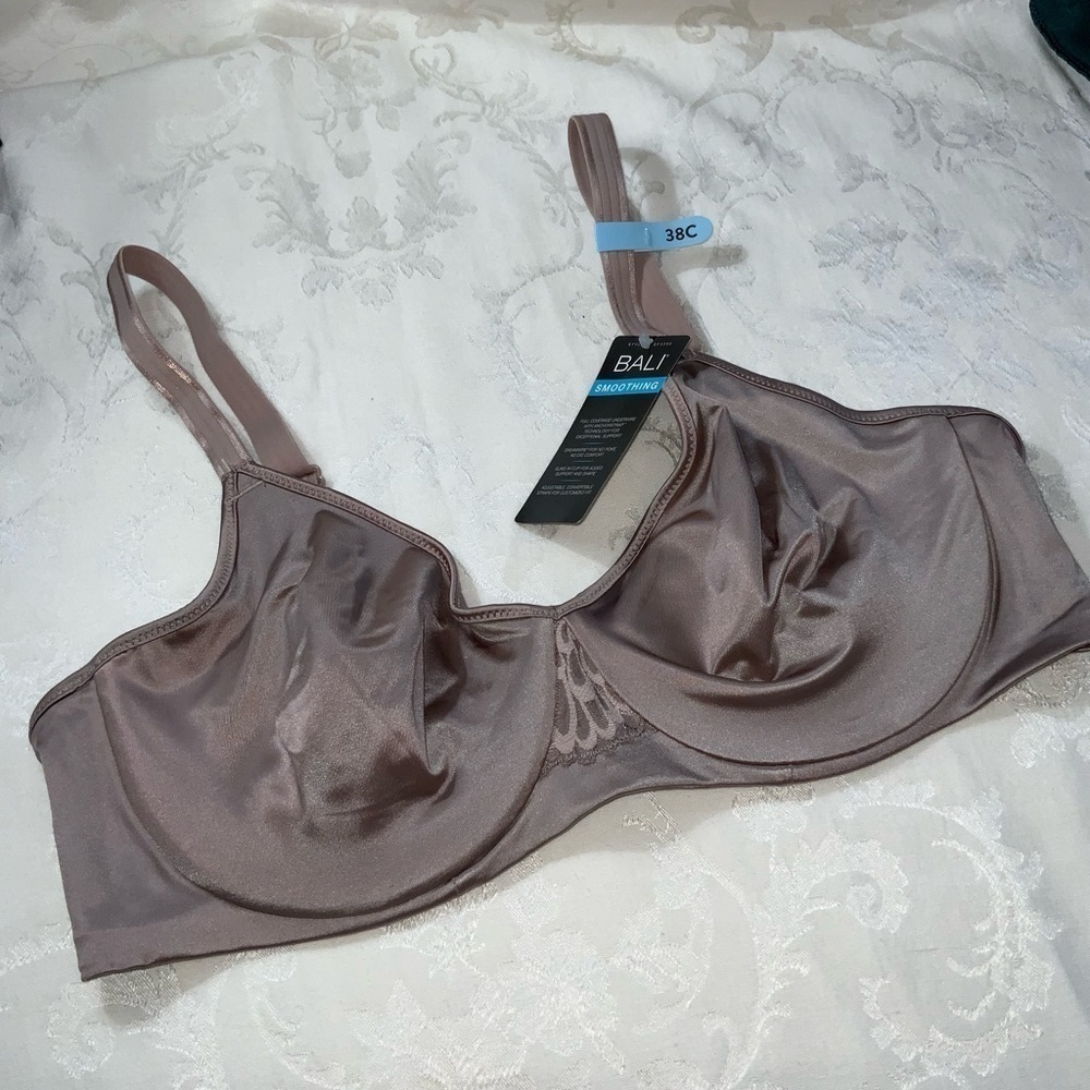 Bali Women's Passion for Comfort Dreamwire Bra - DF3390 38C Evening Blush NWT